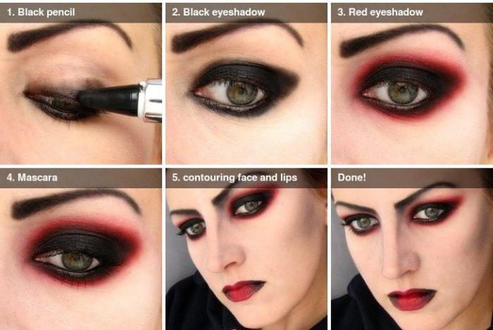 Як зробити макіяж вампіра на Хеллоуїн. практичні поради