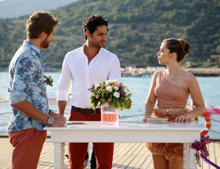 Актори турецького серіалу "Запах полуниці"