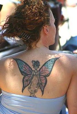 Татуювання метелик - витончена прикраса для жіночого тіла