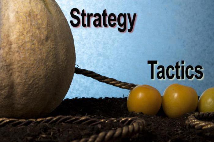 Тактика і стратегія - різниця в чому? У чому відмінність тактики від стратегії